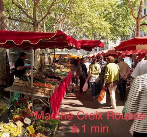 Le Jardin Croix Roussien Apartment Лион Екстериор снимка